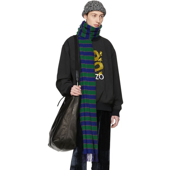 KENZO Grey Dragon Jersey Crewneck Sweatshirt XS - Picture 4 of 11